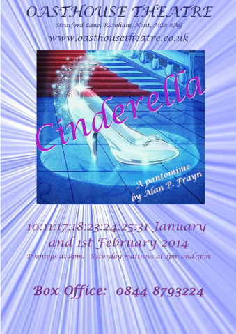 January 2014 - Cinderella poster