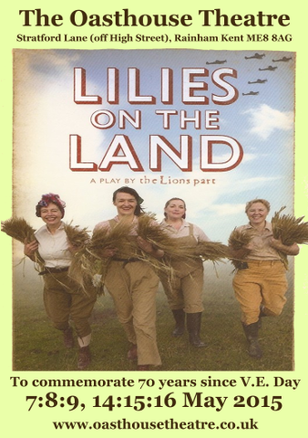 May 2015 - Lilies On The Land poster