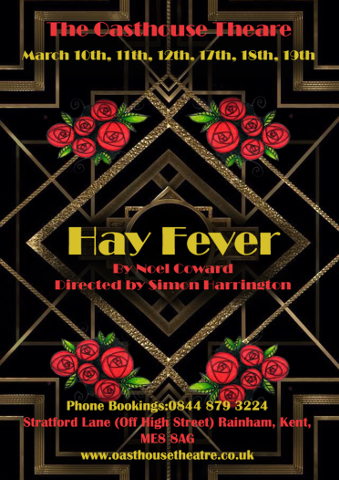 Mar 2016 - Hay Fever poster